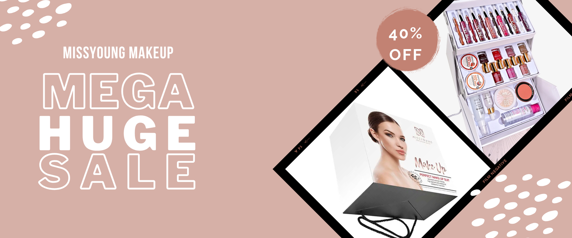 All-in-One Professional Makeup Kit | Complete Cosmetic Set for Women & Girls – Gift & Festival Makeup Set - Gulf Souk