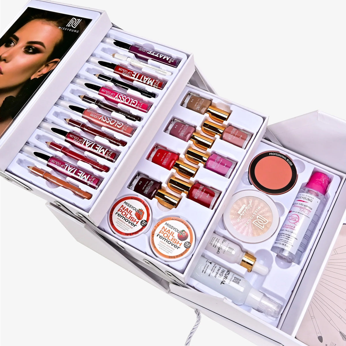 All-in-One Professional Makeup Kit | Complete Cosmetic Set for Women & Girls – Gift & Festival Makeup Set