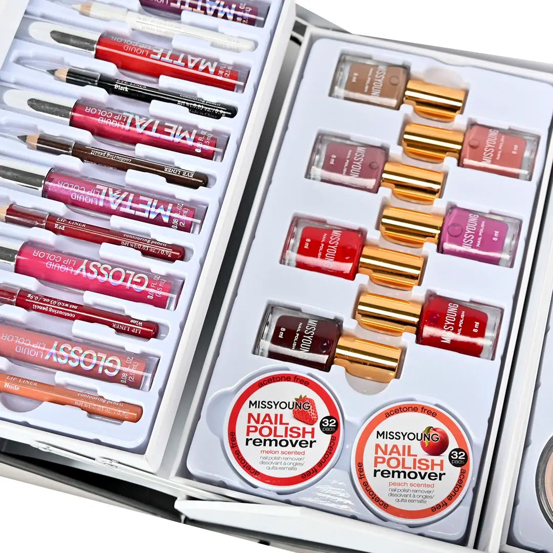 All-in-One Professional Makeup Kit | Complete Cosmetic Set for Women & Girls – Gift & Festival Makeup Set