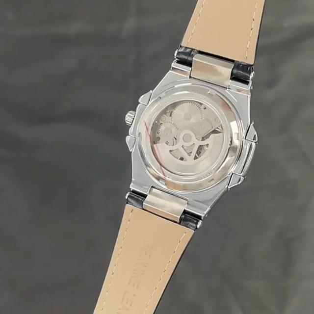 Men’s Hollow Automatic Mechanical Watch ONOLA 3855 – 3 ATM Waterproof Luxury Leather Strap