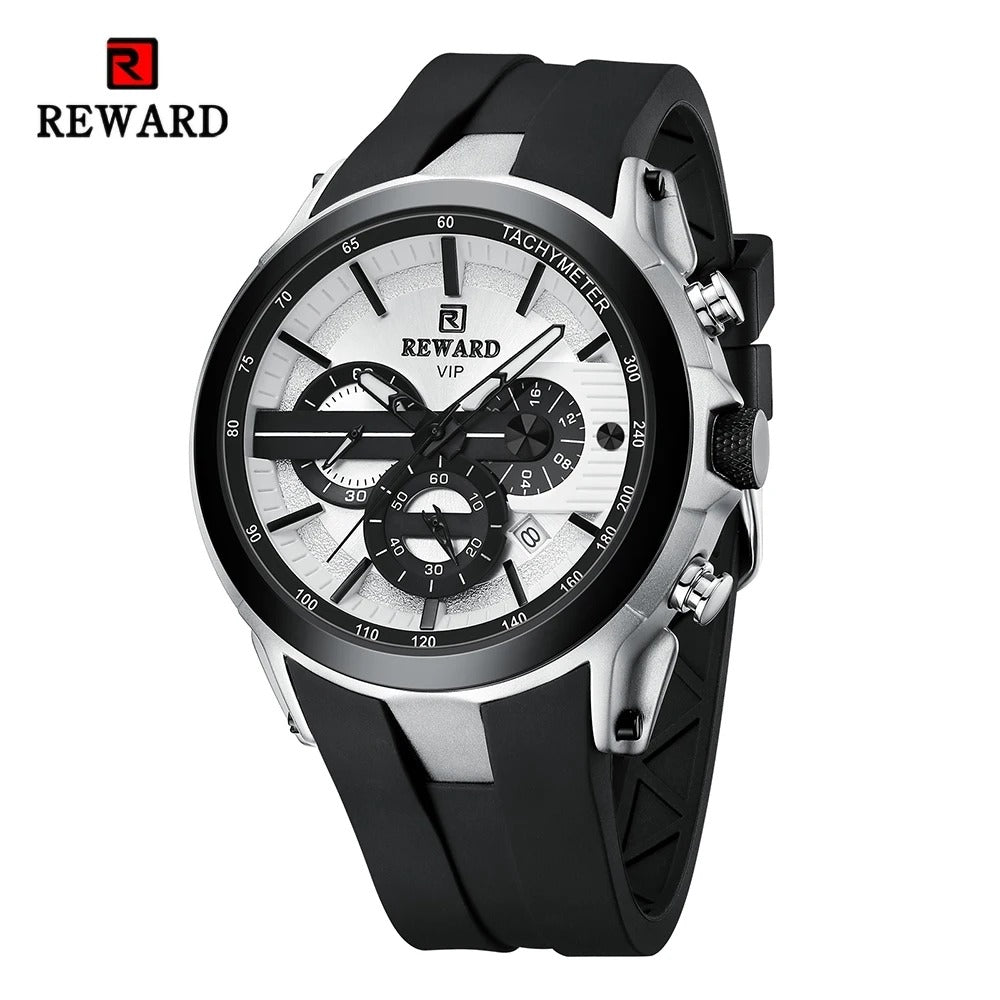 REWARD VIP New Fashion Watch for Men Leather Strap