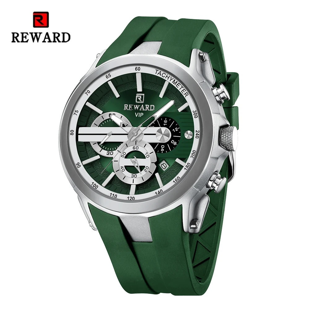 REWARD VIP New Fashion Watch for Men Leather Strap