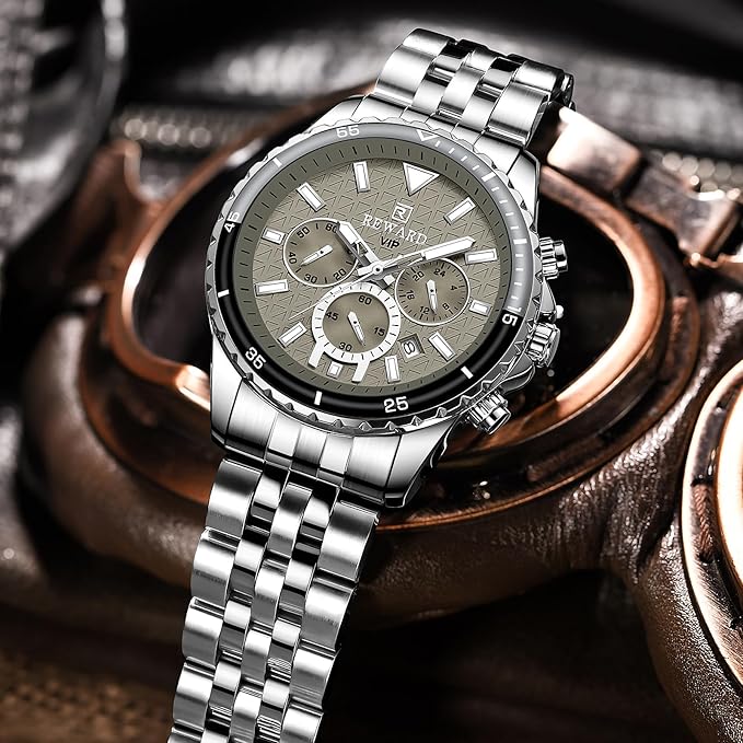 REWARD Watches Gift for Man Stylish Fashion Analog Quartz Watch for Men