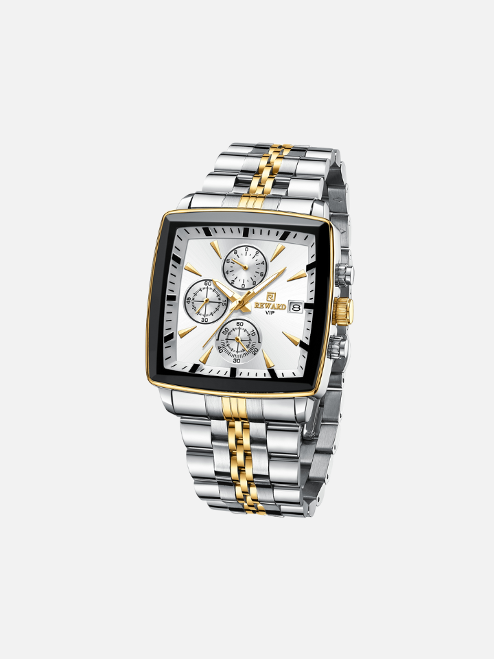 REWARD Waterproof Luminous Stainless Men’s Watch, Premium Men’s Quartz Timepiece - Image 3