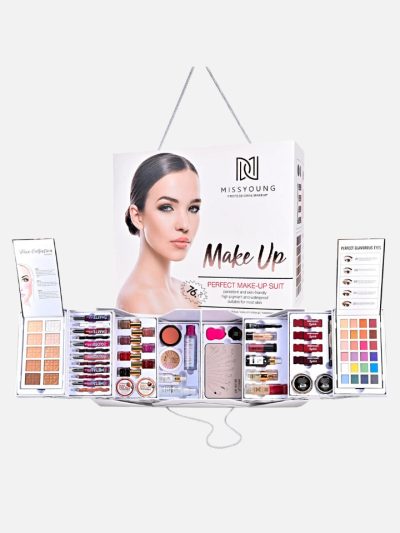 All-in-One Professional Makeup Kit | Complete Cosmetic Set for Women & Girls – Gift & Festival Makeup Set - Gulf Souk
