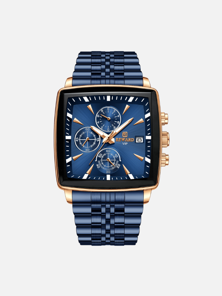 REWARD Waterproof Luminous Stainless Men’s Watch, Premium Men’s Quartz Timepiece - Image 6